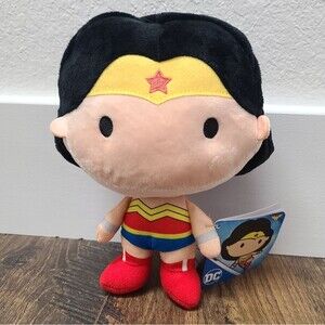 Justice League Wonder Woman Chibi Collection Plush Toy Doll Figure DC Comics 8"